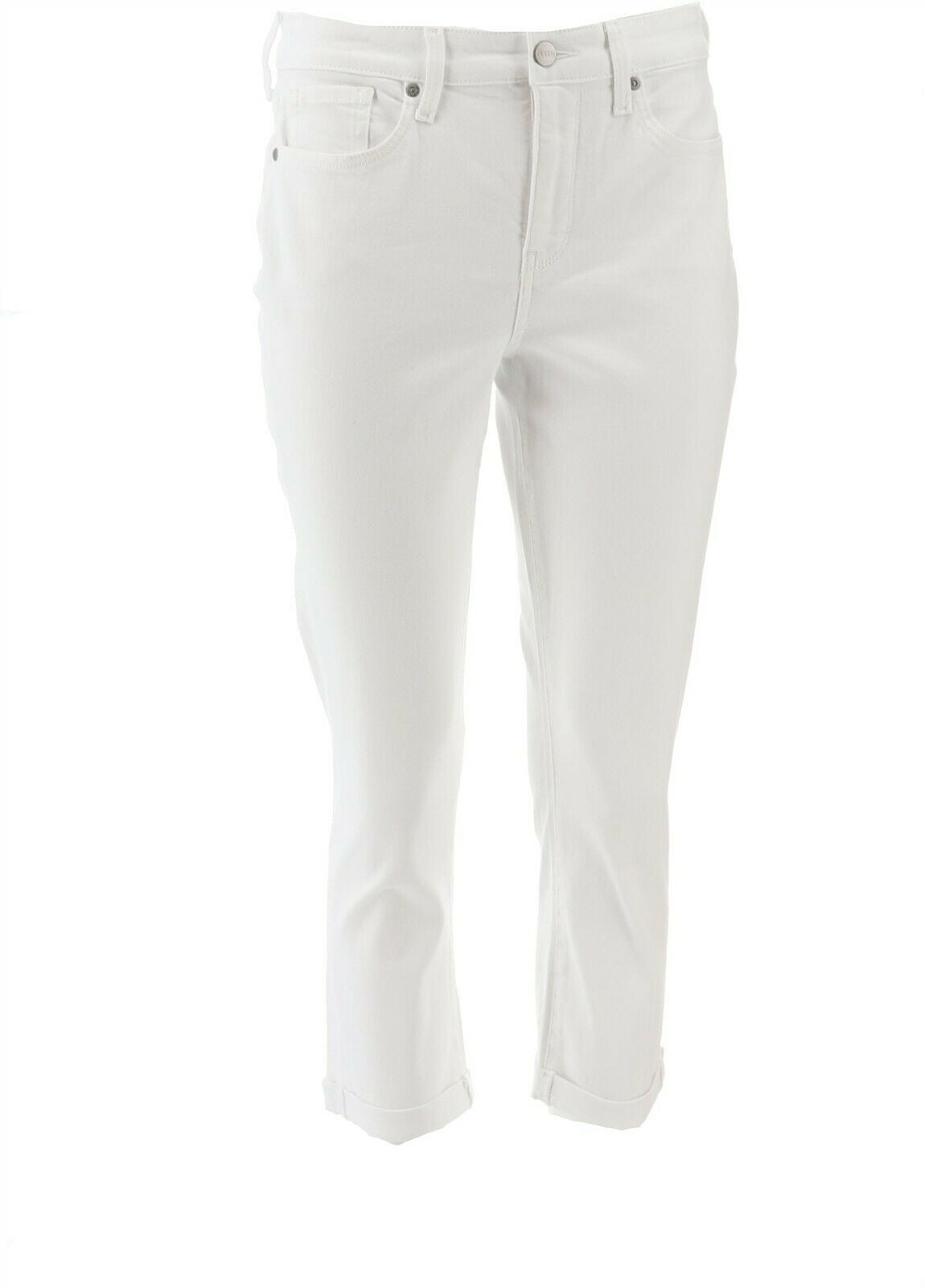 nydj white capris