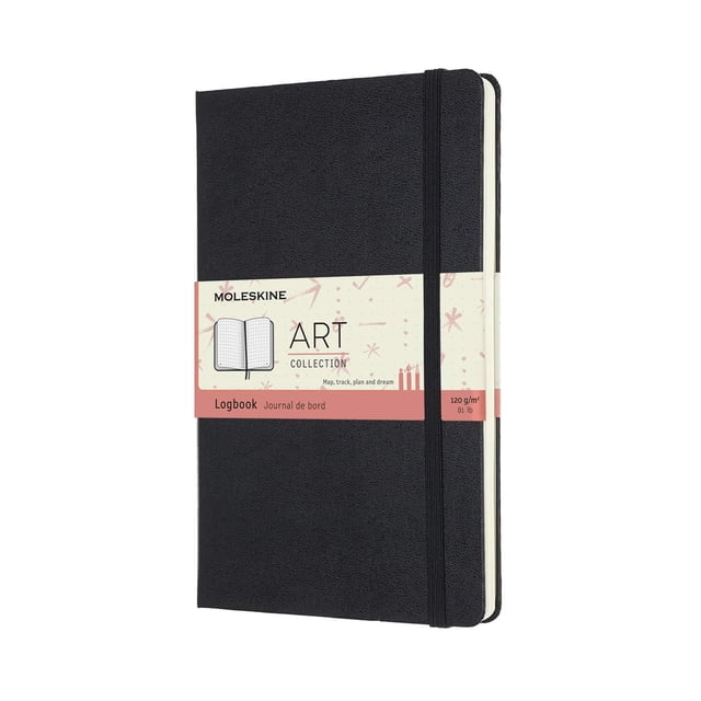 Libreta Moleskine Art Logbook Grande Negra Punteada PDura Moleskine Libreta Art Logbook