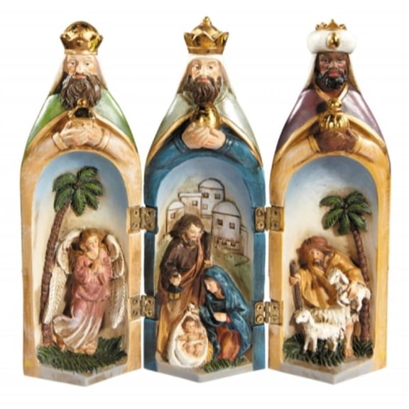 Three Kings Folding Nativity