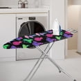 thumbnail image 2 of HELLHERO Mushrooms Iron Pad Covers Protect Cover Ironing Board Pad Covers Hook and Loop Fasteners Non Fading Cloth Cover Elastic Fasteners 15" x 54" Dust Covers, 2 of 5