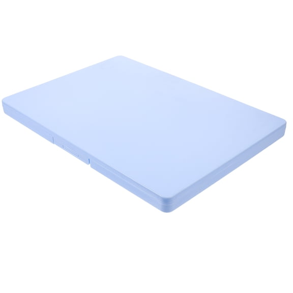 WHAMVOX Organizing File Storage Box Lightweight Storage Box Office 32.8X23.8CM Blue