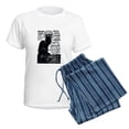 thumbnail image 5 of CafePress - Chat Noir Cat Pajamas - Women's Short Sleeve Print T-Shirt and Pants Light Cotton Pajama Set, 5 of 7