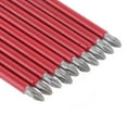 thumbnail image 6 of 10pcs PH2 150mm Power Drill Screwdriver Bit Set Long Reach Non Slip 1/4'' Hex Screwdriver Insert Power Tool Driver Bits, 6 of 10