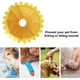 thumbnail image 4 of Collares para perros y gatos, protección antimordeduras, ajustable, cómodo collar de recuperación de cono para perros y gatos con adorable patrón de girasol amarillo S, 4 of 5