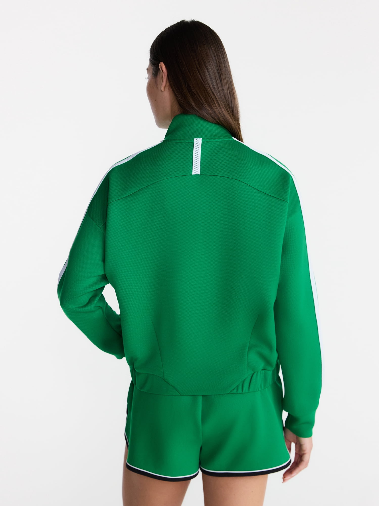 Avia Women's Pique Knit Tennis Jacket, Sizes XS-XXXL