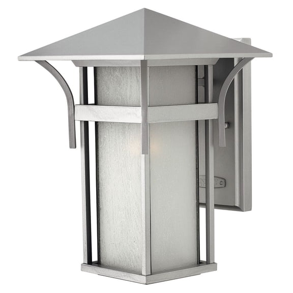 2574TT Hinkley Lighting Harbor - 1 Light Medium Outdoor Wall Lantern in Transitional and Craftsman and Coastal Style - 9 Inches Wide by 13.5 Inches
