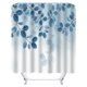 thumbnail image 1 of Cortina de ducha decorativa de plantas de acuarela con ganchos, cortina de baño de flores de plantas silvestres tropicales, 1 of 5