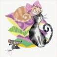 thumbnail image 2 of RIOLIS Cats And Mice (14 Count), 2 of 2