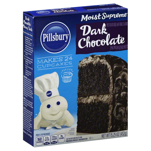 Pillsbury Moist Supreme Dark Chocolate Premium Cake Mix