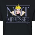 thumbnail image 3 of Disney Villains - Not Impressed - Juniors Cropped Cotton Blend T-Shirt, 3 of 5