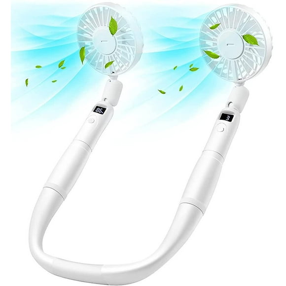 Neck Fan And Handheld Fan, 2 In 1 Portable Fan Mini Rechargeable Neck