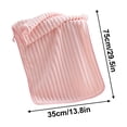 thumbnail image 2 of ZROBM Hand Towel, Towel Clearance, Hand Towels Under $5, Hand Towels for Bathroom, Spring Hand Towel, Towel For Bath, Hand, Face, Gym, Spa, Polyester, 35x75cm, pink, 2 of 5