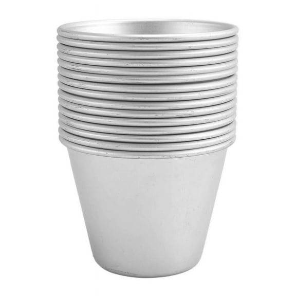 15 Pack Pudding Moulds, Non Stick Pudding Cups Egg Tart Mold,Sturdy Moulds for Making Sweet and Savoury Treats