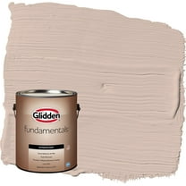 Glidden Fundamentals Wild Rice / Orange Satin Exterior Paint, 1 Gallon