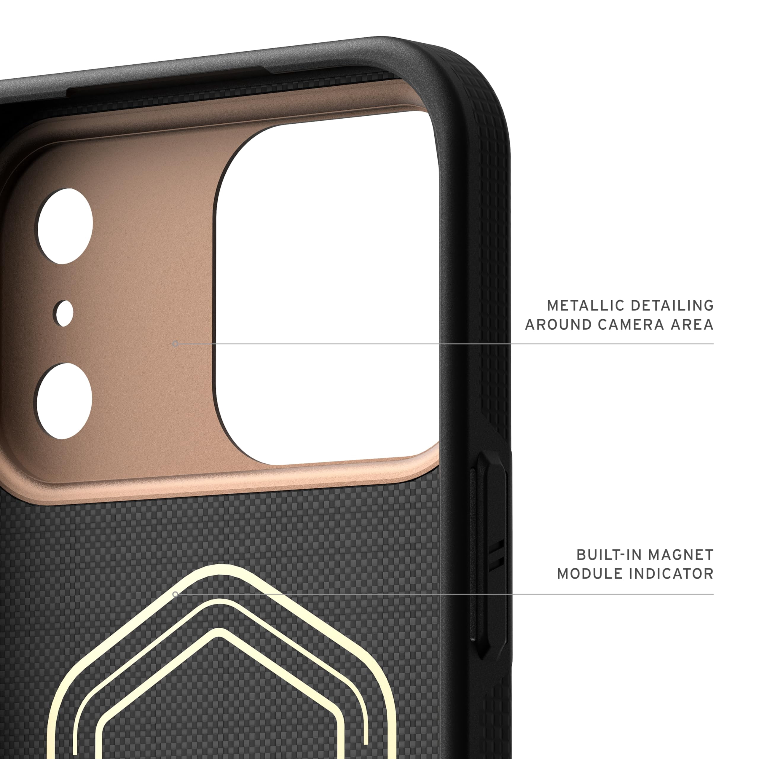 UAG iPhone 17 Pro Max Case Fibr Armr - Compatible with MagSafe Kevlar Fiber Military Grade Protective Cover, Kevlar Graphite/Bronze