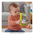 thumbnail image 4 of Smartphone Fisher-Price Ríe y Aprende Deluxe de Aprendizaje Verde, 4 of 4