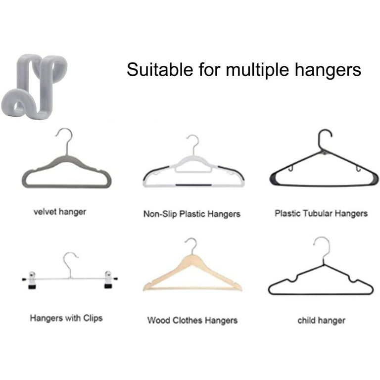 Clothes Hanger Connector Hooks Hanger Triangles Closet Extender
