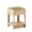 Natural, variant on IVV Rattan Nightstand, Boho Side Table with Drawer and Open Shelf, Accent Bedside End Table for Bedroom, Dorm and Small Spaces (Natural)