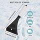 thumbnail image 2 of Car Ice Scraper, Car Windshield Snow Scraper, Heavy Duty Defroster Deicer for Windows, (Black), 2 of 5