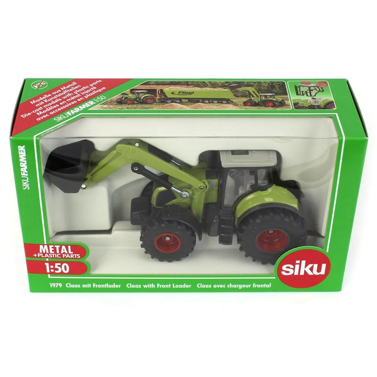Claas Axion 850 Tractor with Front Loader Green with Gray