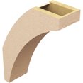 thumbnail image 5 of Ekena Millwork 5"W x 14"D x 18"H Thorton Rough Cedar Woodgrain TimberThane Knee Brace, Primed, 5 of 6