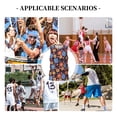 thumbnail image 6 of Sikiie Leaves Flower Basketball Jersey Reversible Men's Mesh Athletic Sports Shirts Training Practice S-4XLLarge, 6 of 6