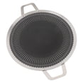 thumbnail image 1 of Poêle à Griller en Acier Inoxydable avec Design Antiadhésif et Multicouche Adapté à Toutes les Sources de Chaleur Idéal pour Rassemblements Intérieurs et Extérieurs Facile à Nettoyer et à Ranger, 1 of 7