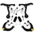 thumbnail image 1 of Kojem 14Pc Front Upper Lower Control Arm Tidrod Suspension Kit for 08-12 Honda Accord, 1 of 9