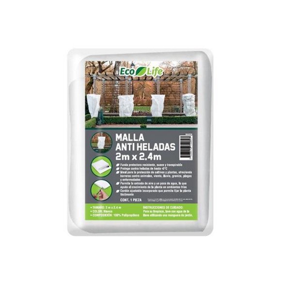 malla antihelada 2 m x 2.4 m ecolife
