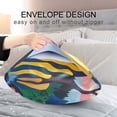 thumbnail image 4 of Yayeee Pillowcase Standard Size Set of 2 Satin Wrinkle Resistant Pillow Case, Art Path, 4 of 7