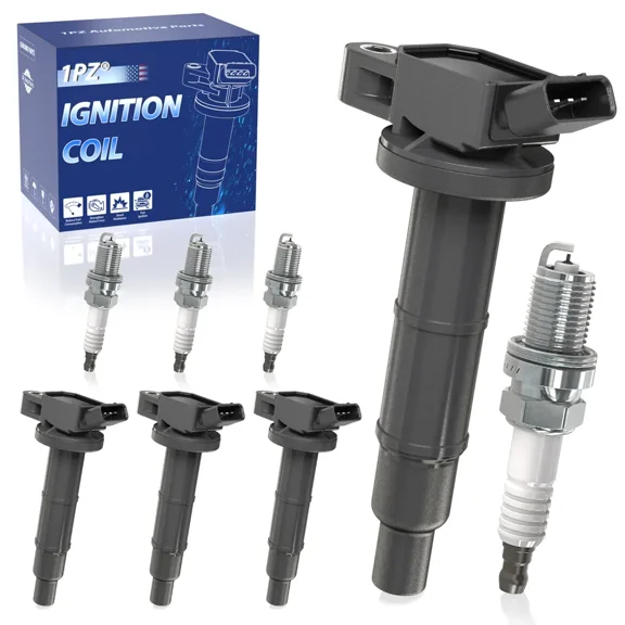 1PZ CZ0-292 UF333 Ignition Coil & Spark Plug For Scion tC 2005-2010 xB 2011-2015 2.4L L4