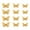 6#, variant on TanSiDing 12pcs 3D Metallic Butterfly Wall Stickers - Removable Self-Adhesive Decor for Home, Party & Wedding - Gold Foil Accent Wall Decals