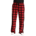 thumbnail image 2 of Mens Pajama Pants With Pockets, Mens Soft Flannel Plaid Pajama Sleep Pants, 2 of 5