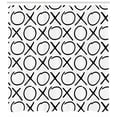 thumbnail image 3 of Ambesonne Xo Shower Curtain, Doodles Monochrome Style, 69"Wx84"L, Black and White, 3 of 3