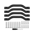 thumbnail image 1 of Colaxi RV Grab Handle Entry Door Assisting Bar Comfortable Waterproof Easy Installation RV Handrail Replacement for Carts Boat UTV 4 Assist Handle set, 1 of 8