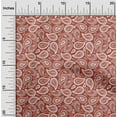 thumbnail image 2 of oneOone Cotton Cambric Orange Fabric Floral Craft Projects Decor Fabric Printed By The Yard 56 Inch Wide, 2 of 5
