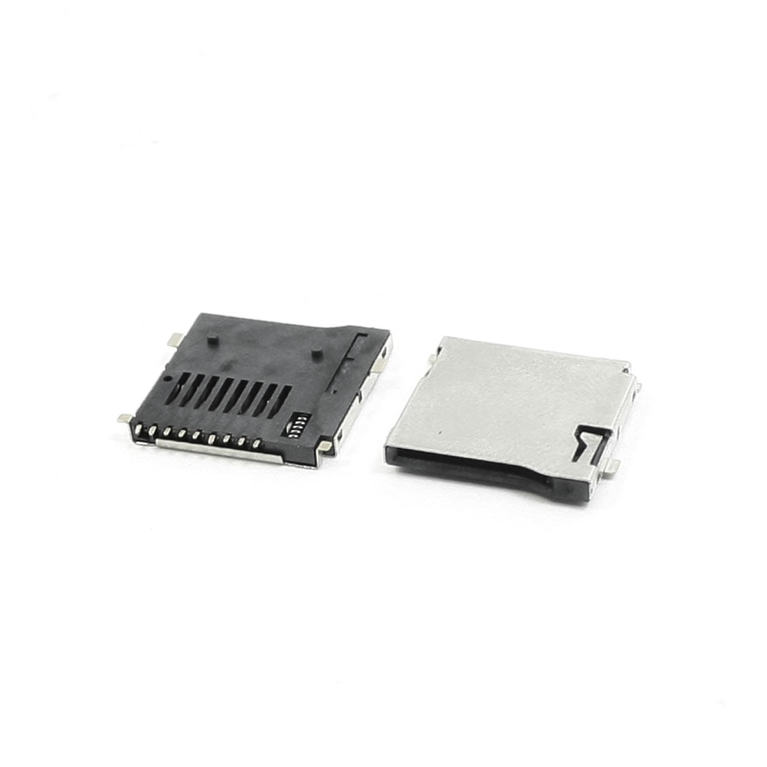 50Pcs Brand New TF Micro SD Card Solder Socket Push Type Memmory Card Connector 