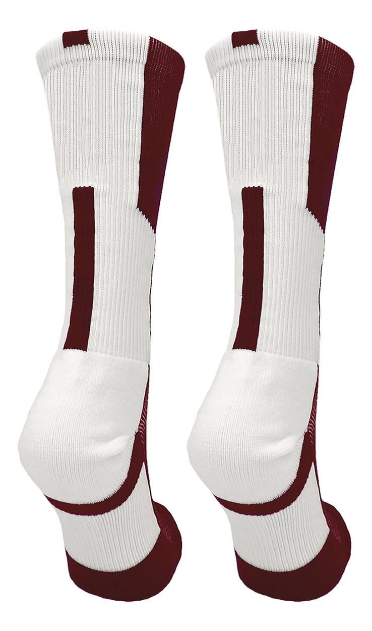 TCK Sports Elite Lacrosse Logo Performance Crew Socks