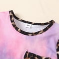 thumbnail image 4 of CAUYDY Toddler Baby Girl Summer Clothes Set Kid Outfits Short Sleeves T-Shirt Tops + Shorts Cute Outfits Set For Kids 9-24 Months 4t 5t 6t 7t 8t 9t 10t (Sizes 3-4 Years,H03-Purple), 4 of 9