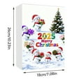 thumbnail image 2 of RKSTN Christmas Countdown Advent Calendar Snowman Style Acrylic Christmas Tree Pendant E, 2 of 3
