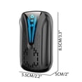 thumbnail image 5 of Ultrasonics Pest Repellers, Insects Indoor Repellers, Pest Control Kit, Lady Bug Repellents Indoor, Mosquito Repellents Plug for Home, Kitchen, Garage - Black, 5 of 10