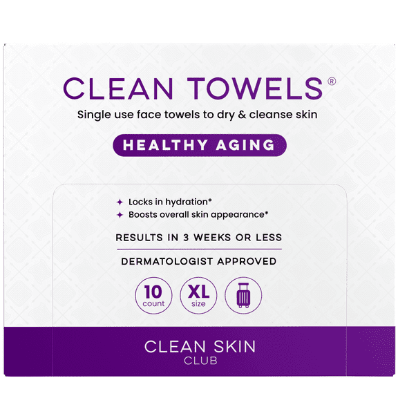 Clean Towels Healthy Aging, 10ct