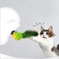 thumbnail image 5 of Cat Simulation Bird Chirping Toy - PVC, Hanging Design - for Indoor Cats, Elastic Cord, Realistic Movements/Sounds, Boredom Relief, 5 of 5