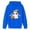 Blue, variant on ZHOGXU Girls Halloween Casual Hooded Sweatshirt Pumpkin & Ghost Print Long Sleeve Pullover Hoodie For Kids Streetwear,Navy,13-14 Years