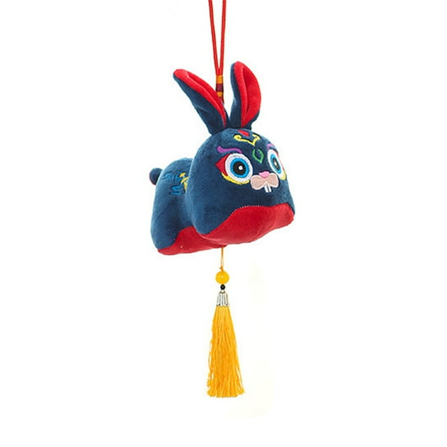 Bunny Animal Stuffed Toy Rabbit Mascot Plush Doll Pendant For Kids Girls Boy Gift Home Party Decor