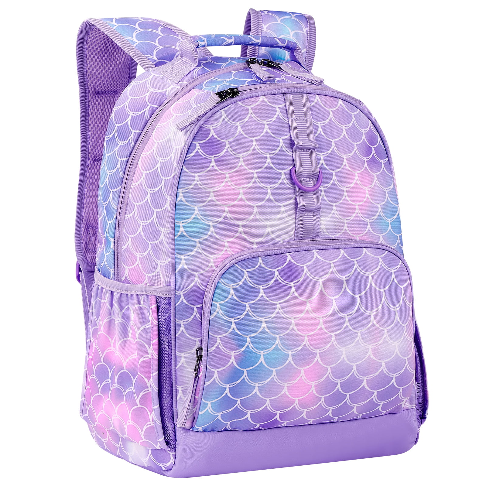 Choco Mocha Girls Lunch Box for School, Galaxy Lunch Bag for Kids, Blue  Purple