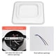 thumbnail image 5 of LED Ceiling Light Square 20W Ceiling Light Wall Lamp Aisle Lamp 85‑265V for Bedroom Living Room Corridor White White Light, 5 of 5