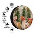 thumbnail image 4 of Balery Holiday Christmas Stars Cubiertas para Neumáticos - Protector Resistente para Neumáticos de Camioneta, SUV, Remolque, Camper y RV-17 inch, 4 of 6
