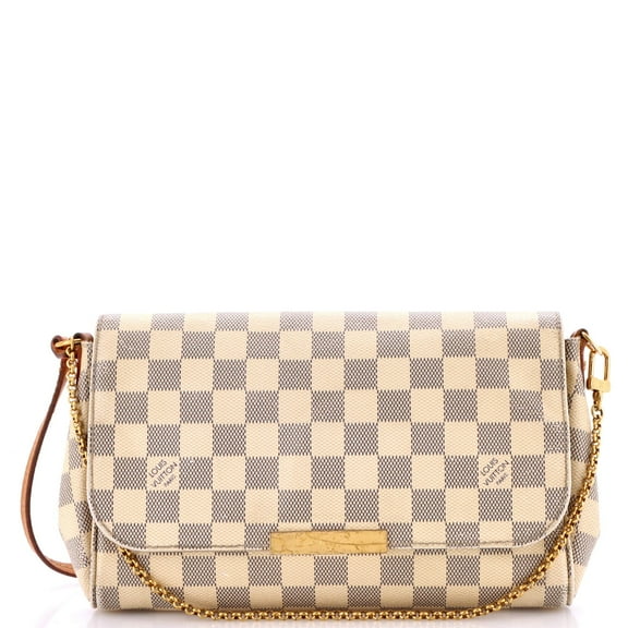 Pre-Owned Louis Vuitton Favorite Handbag Damier MM By Rebag