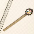 thumbnail image 3 of Valentine's Day Book Marks: Lace Bookmark in Antique Bronze - a Delightful Gift for Book Lovers and Readers, 3 of 5